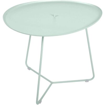FERMOB Table Basse Plateau Amovible Cocotte en Acier et Aluminium Menthe Glaciale - Publicité FERMOB Table Basse Plateau Amovible Cocotte en Acier et Aluminium Menthe Glaciale - Publicité