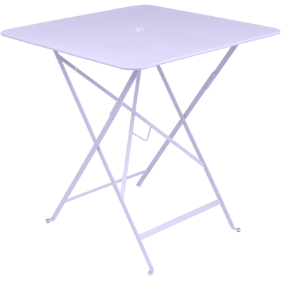 Fermob - Table Pliante Carrée Bistro - Beige - 71x71cm - Publicité Fermob - Table Pliante Carrée Bistro - Beige - 71x71cm - Publicité