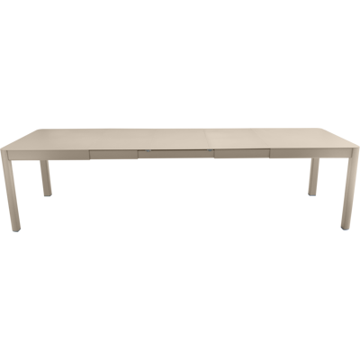 Table extensible Fermob Ribambelle XL - Muskat - Publicité Table extensible Fermob Ribambelle XL - Muskat - Publicité