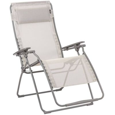 Lafuma Fauteuil Relax Pliant Futura XL Batyline® Seigle II - Publicité Lafuma Fauteuil Relax Pliant Futura XL Batyline® Seigle II - Publicité