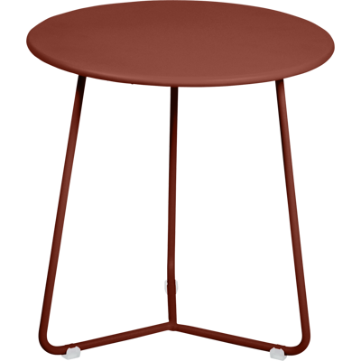 FERMOB Table Basse Ronde Ø34,5 cm Cocotte en Acier Ocre Rouge - Publicité FERMOB Table Basse Ronde Ø34,5 cm Cocotte en Acier Ocre Rouge - Publicité