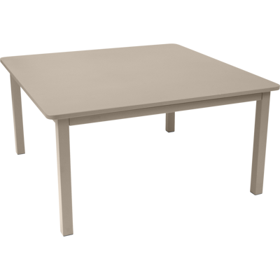 FERMOB Table Carrée 143 x 143 cm Craft en Acier Muscade - Publicité FERMOB Table Carrée 143 x 143 cm Craft en Acier Muscade - Publicité