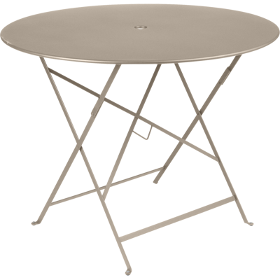 Fermob - Table Bistro Ø 96 cm - Mobilier d'extérieur en acier - Publicité Fermob - Table Bistro Ø 96 cm - Mobilier d'extérieur en acier - Publicité