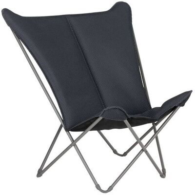 Lafuma Fauteuil Pop Up XL Pliant BeComfort Gris Foncé - Publicité Lafuma Fauteuil Pop Up XL Pliant BeComfort Gris Foncé - Publicité