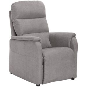 CAMIF Fauteuil relax tissu Millau Gris Perle - Publicité CAMIF Fauteuil relax tissu Millau Gris Perle - Publicité