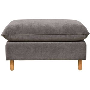 CAMIF Repose-pieds tissu chenillé Portimo Gris Foncé - Publicité CAMIF Repose-pieds tissu chenillé Portimo Gris Foncé - Publicité