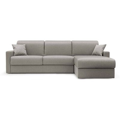 CAMIF Canapé d'angle convertible et réversible tissu déhoussable Aubin Taupe - Publicité CAMIF Canapé d'angle convertible et réversible tissu déhoussable Aubin Taupe - Publicité