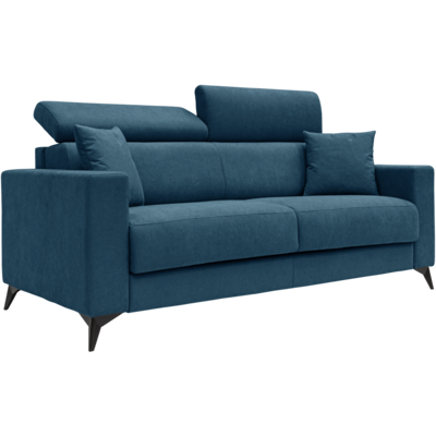 CAMIF Canapé tissu recyclé déhoussable Alden Bleu Canard - Publicité CAMIF Canapé tissu recyclé déhoussable Alden Bleu Canard - Publicité