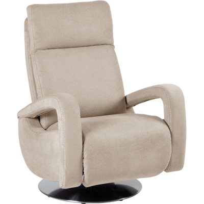 CAMIF Fauteuil relax tissu recyclé Buxy Beige - Publicité CAMIF Fauteuil relax tissu recyclé Buxy Beige - Publicité