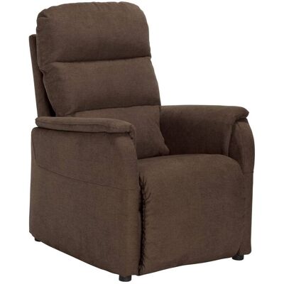 CAMIF Fauteuil relax tissu Millau Chocolat - Publicité CAMIF Fauteuil relax tissu Millau Chocolat - Publicité