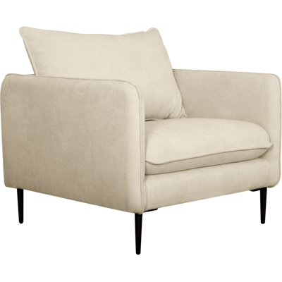 CAMIF Fauteuil tissu Oden Crème - Publicité CAMIF Fauteuil tissu Oden Crème - Publicité