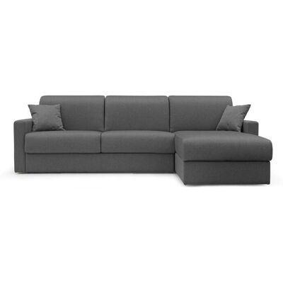 CAMIF Canapé d'angle convertible et réversible tissu déhoussable Aubin Anthracite - Publicité CAMIF Canapé d'angle convertible et réversible tissu déhoussable Aubin Anthracite - Publicité