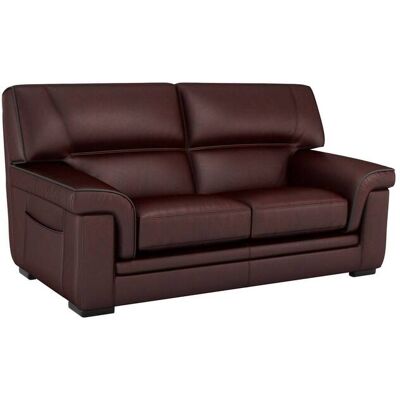 CAMIF Canapé cuir Valentina Marron Foncé - Publicité CAMIF Canapé cuir Valentina Marron Foncé - Publicité
