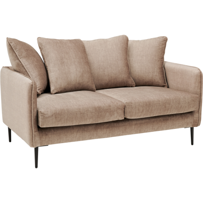 CAMIF Canapé velours Olympe Beige - Publicité CAMIF Canapé velours Olympe Beige - Publicité