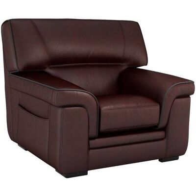 CAMIF Fauteuil cuir Valentina Marron Foncé - Publicité CAMIF Fauteuil cuir Valentina Marron Foncé - Publicité