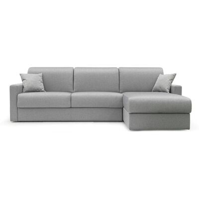 CAMIF Canapé d'angle convertible et réversible tissu déhoussable Aubin Gris - Publicité CAMIF Canapé d'angle convertible et réversible tissu déhoussable Aubin Gris - Publicité
