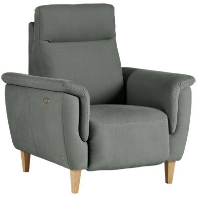 CAMIF Fauteuil relax electrique tissu coton lin Bergen Ardoise - Publicité CAMIF Fauteuil relax electrique tissu coton lin Bergen Ardoise - Publicité