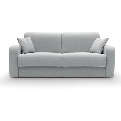 CAMIF Canapé convertible tissu recyclé déhoussable Alizée Gris Clair - Publicité CAMIF Canapé convertible tissu recyclé déhoussable Alizée Gris Clair - Publicité