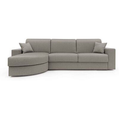 CAMIF Canapé d'angle convertible tissu déhoussable Aubin Taupe - Publicité CAMIF Canapé d'angle convertible tissu déhoussable Aubin Taupe - Publicité