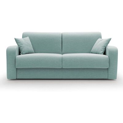 CAMIF Canapé convertible tissu recyclé déhoussable Alizée Bleu Ciel - Publicité CAMIF Canapé convertible tissu recyclé déhoussable Alizée Bleu Ciel - Publicité