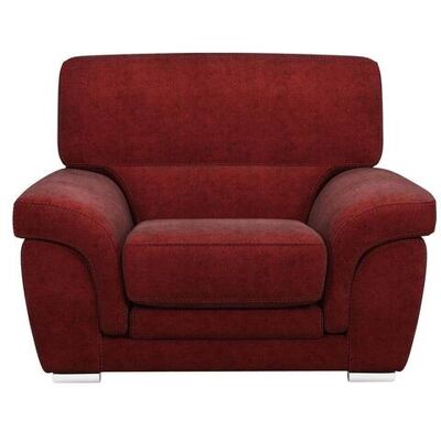 CAMIF Fauteuil tissu Vittoria Rouge - Publicité CAMIF Fauteuil tissu Vittoria Rouge - Publicité