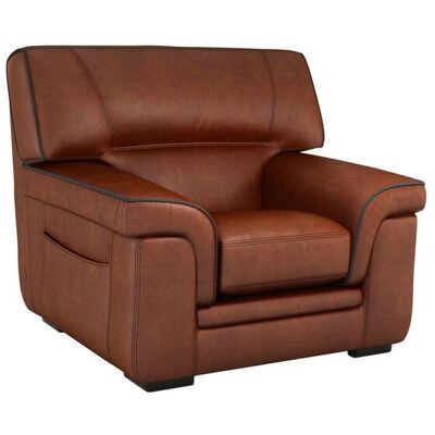 CAMIF Fauteuil cuir Valentina Whisky - Publicité CAMIF Fauteuil cuir Valentina Whisky - Publicité