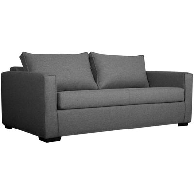 CAMIF Canapé convertible tissu Olaf Gris Foncé - Publicité CAMIF Canapé convertible tissu Olaf Gris Foncé - Publicité