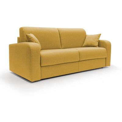 CAMIF Canapé convertible tissu déhoussable Alizée Moutarde - Publicité CAMIF Canapé convertible tissu déhoussable Alizée Moutarde - Publicité