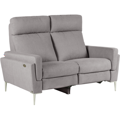 CAMIF Canapé relax électrique tissu Boston Gris Clair - Publicité CAMIF Canapé relax électrique tissu Boston Gris Clair - Publicité