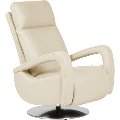 CAMIF Fauteuil relax cuir Buxy Lune - Publicité CAMIF Fauteuil relax cuir Buxy Lune - Publicité