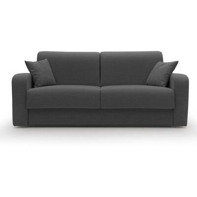 CAMIF Canapé convertible tissu recyclé déhoussable Alizée Anthracite - Publicité CAMIF Canapé convertible tissu recyclé déhoussable Alizée Anthracite - Publicité