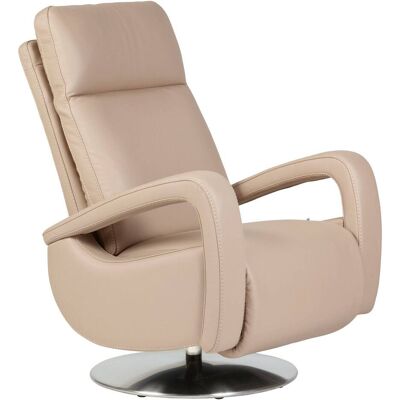 CAMIF Fauteuil relax cuir Buxy Tourterelle - Publicité CAMIF Fauteuil relax cuir Buxy Tourterelle - Publicité