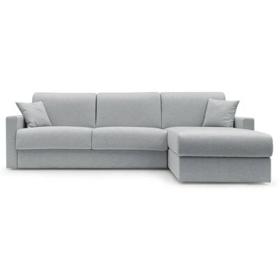 CAMIF Canapé d'angle convertible et réversible tissu recyclé déhoussable Aubin Gris Clair - Publicité CAMIF Canapé d'angle convertible et réversible tissu recyclé déhoussable Aubin Gris Clair - Publicité