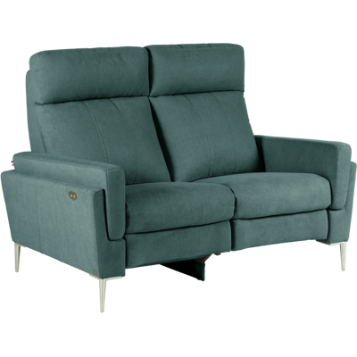CAMIF Canapé tissu relax électrique Boston Bleu Canard - Publicité CAMIF Canapé tissu relax électrique Boston Bleu Canard - Publicité