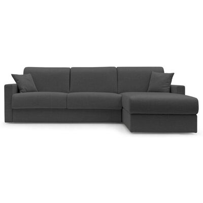 CAMIF Canapé d'angle réversible tissu recyclé Aubin Anthracite - Publicité CAMIF Canapé d'angle réversible tissu recyclé Aubin Anthracite - Publicité