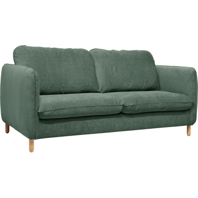 CAMIF Canapé tissu chenillé Portimo Vert de gris - Publicité CAMIF Canapé tissu chenillé Portimo Vert de gris - Publicité
