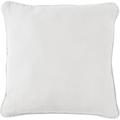 CAMIF Coussin gaze de coton Cybelle Blanc - Publicité CAMIF Coussin gaze de coton Cybelle Blanc - Publicité