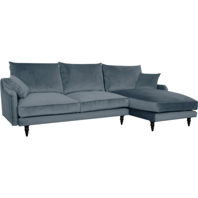 CAMIF Canapé d'angle Olie Bleu gris - Publicité CAMIF Canapé d'angle Olie Bleu gris - Publicité