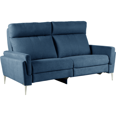CAMIF Canapé tissu relax électrique Boston Bleu Jean - Publicité CAMIF Canapé tissu relax électrique Boston Bleu Jean - Publicité