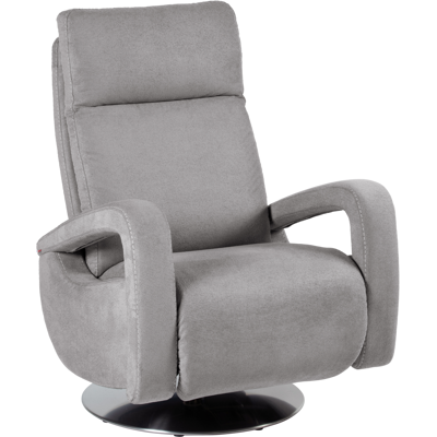 CAMIF Fauteuil relax tissu recyclé Buxy Gris - Publicité CAMIF Fauteuil relax tissu recyclé Buxy Gris - Publicité
