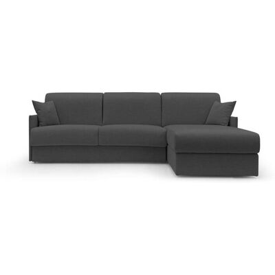 CAMIF Canapé d'angle réversible tissu recyclé Arthur Anthracite - Publicité CAMIF Canapé d'angle réversible tissu recyclé Arthur Anthracite - Publicité