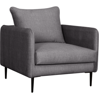 CAMIF Fauteuil Olympe Anthracite - Publicité CAMIF Fauteuil Olympe Anthracite - Publicité