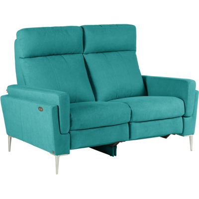 CAMIF Canapé relax électrique tissu Boston Bleu Pétrole - Publicité CAMIF Canapé relax électrique tissu Boston Bleu Pétrole - Publicité