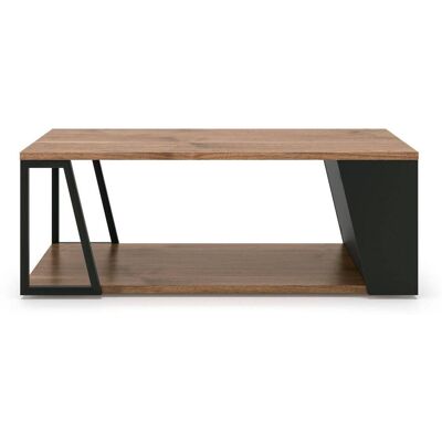 CAMIF Table basse Albi Noir/Noyer - Publicité CAMIF Table basse Albi Noir/Noyer - Publicité