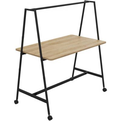 BURONOMIC Table de travail collaborative mobile Alto Noir Largeur 160 cm - Publicité BURONOMIC Table de travail collaborative mobile Alto Noir Largeur 160 cm - Publicité