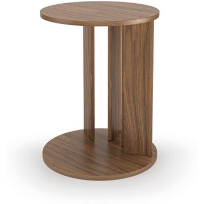 CAMIF Table d'appoint ronde bois Nora - Publicité CAMIF Table d'appoint ronde bois Nora - Publicité