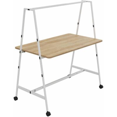 BURONOMIC Table de travail collaborative mobile Alto Blanc Largeur 160 cm - Publicité BURONOMIC Table de travail collaborative mobile Alto Blanc Largeur 160 cm - Publicité