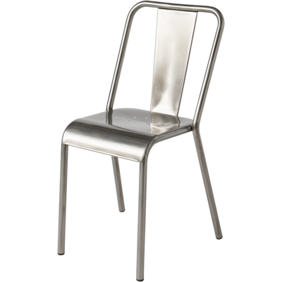 TOLIX Chaise T37 Brut verni - Publicité TOLIX Chaise T37 Brut verni - Publicité