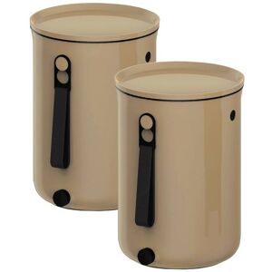 CAMIF Lot de 2 composteurs interieur Bokashi Organko Capuccino - Publicité CAMIF Lot de 2 composteurs interieur Bokashi Organko Capuccino - Publicité