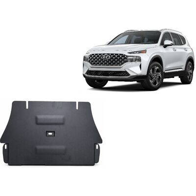 Scut Protection Protection convertisseur catalytique Hyundai Santa Fe - (2018-2023) - Publicité Scut Protection Protection convertisseur catalytique Hyundai Santa Fe - (2018-2023) - Publicité